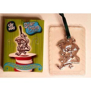 Dr Suess The Cat In The Hat Picture Perfect Thing 2 Silver Plated  Ornament‎ BK